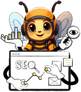 beeing social mescot